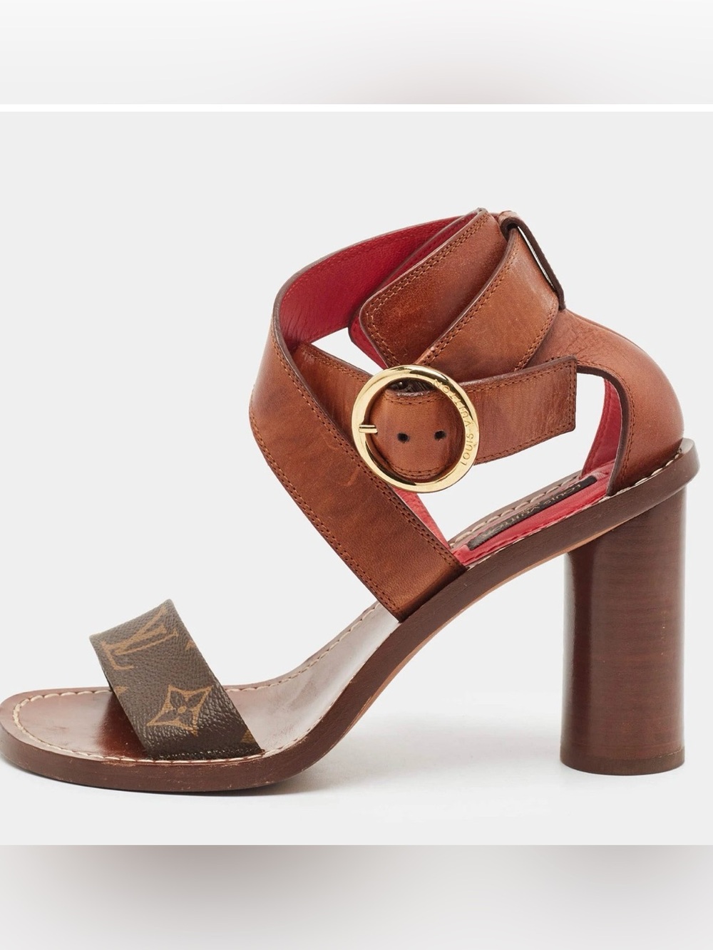 Louis Vuitton Ocean drive Monogram canvas sandals